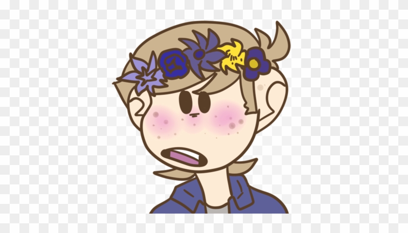 A Flower Crown Jon 4 Ur Soul By Mithrou - Jon Eddsworld Icon #627206