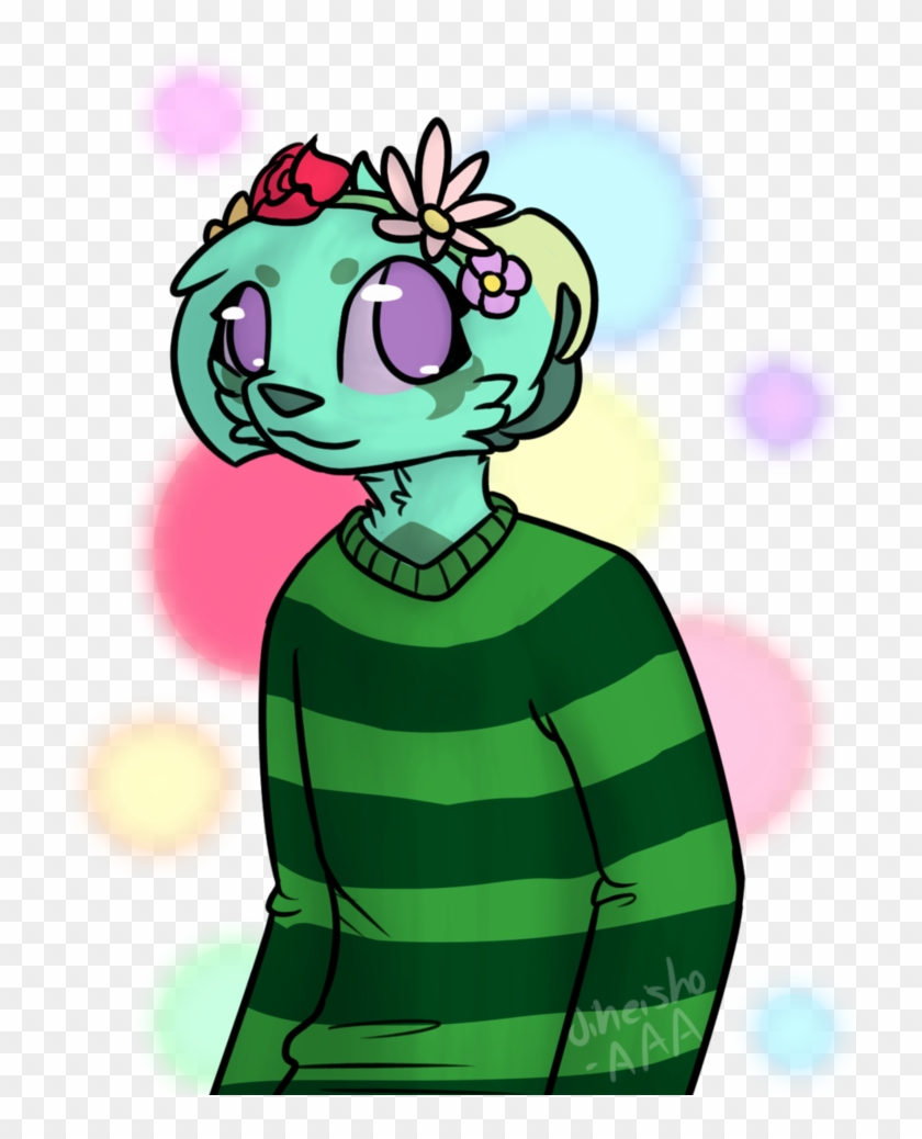 Flower Crown By Jiheisho-aaa - Cartoon #627290