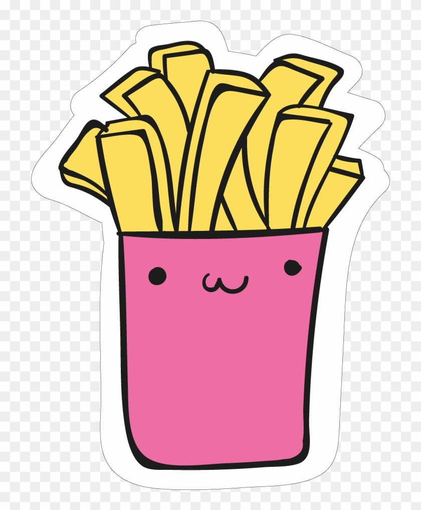 Collection Cute Things - Batata Frita Desenho Png #627582