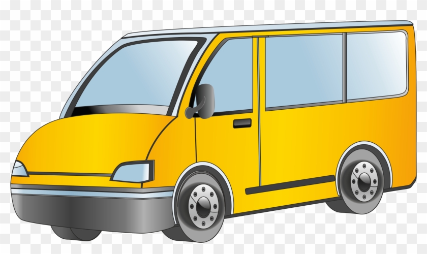 Minibus Vector Png Clipart - Drawing #628100