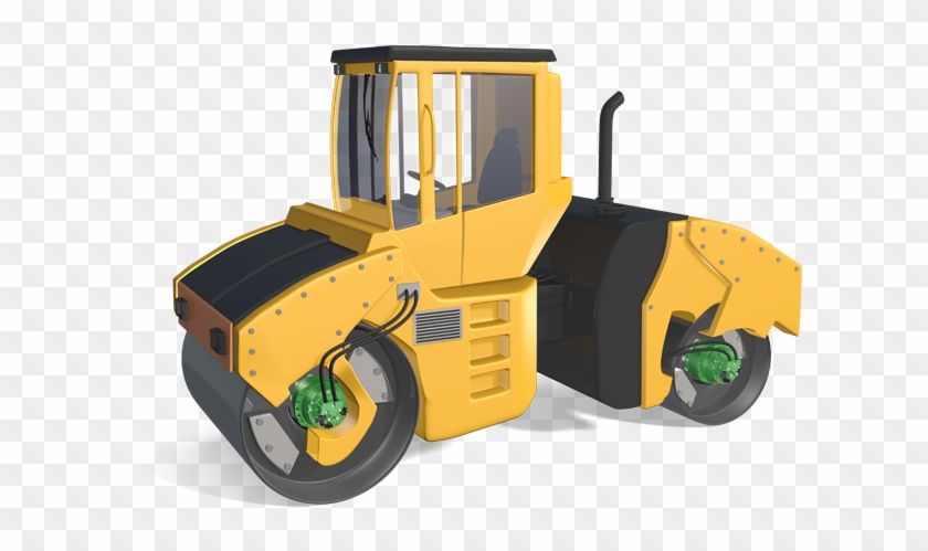 Road Roller - Roadroller Png #629225