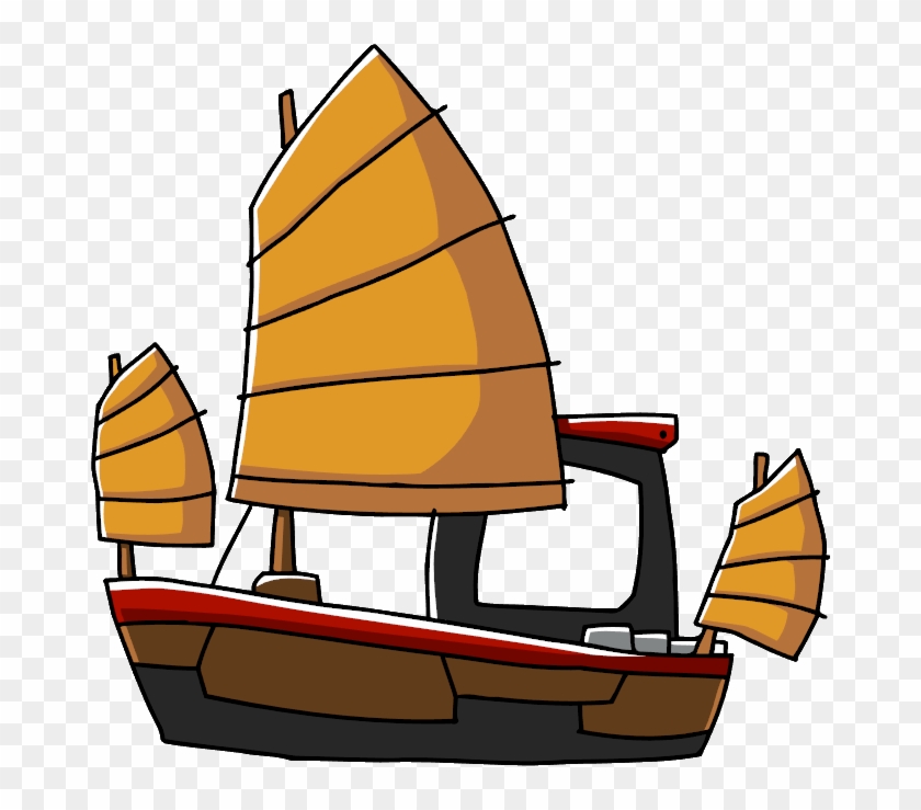 Junk Boat - Junk Ship Png #629456