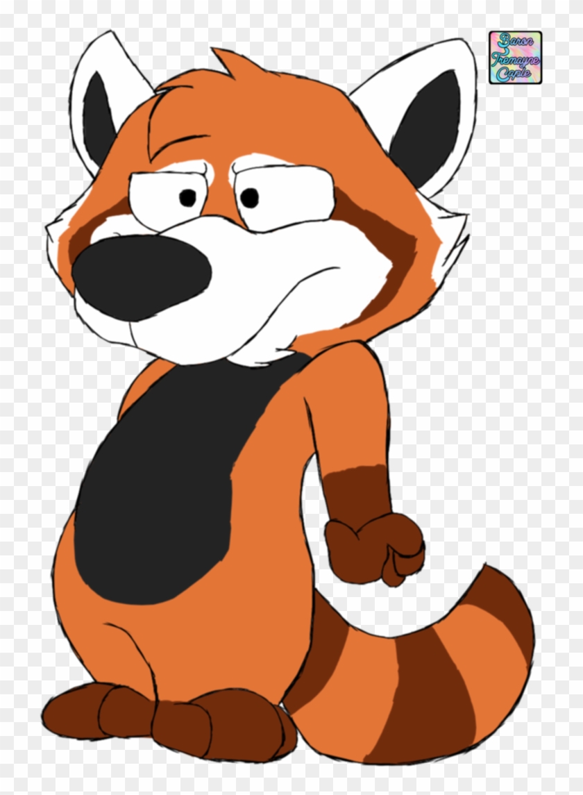 Red Panda By Barontremaynecaple - Cartoon #630000