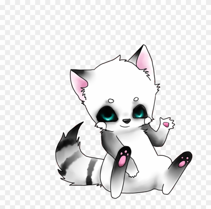 Albino Red Panda By Yuki-lynn - Cartoon #630236