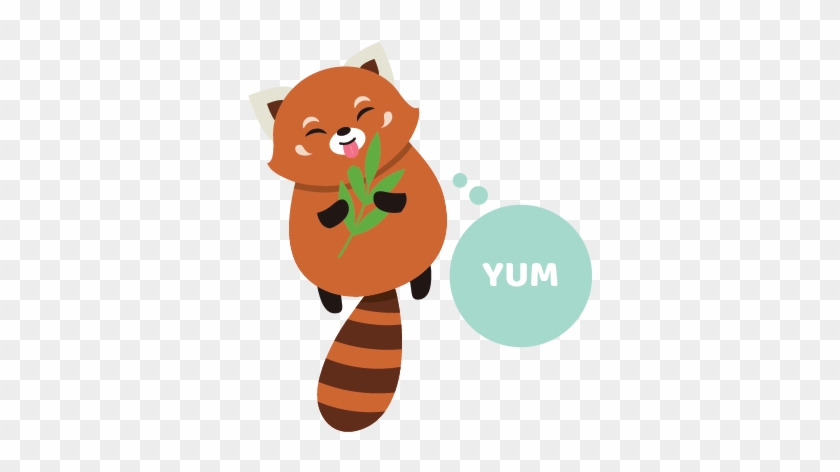 Red Panda Sticker Pack Messages Sticker-2 - Cartoon #630263