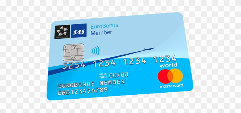 Sas Eurobonus Mastercard Png #630679