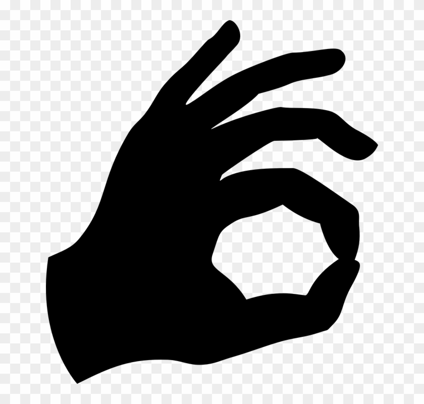 The Perfect Cuppa - Ok Hand Sign Clip Art #631645