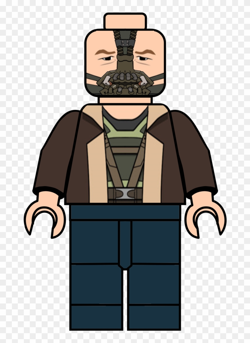 Lego Bane Minifigures, Decals $1 - Lego Batman 2: Dc Super Heroes #631841