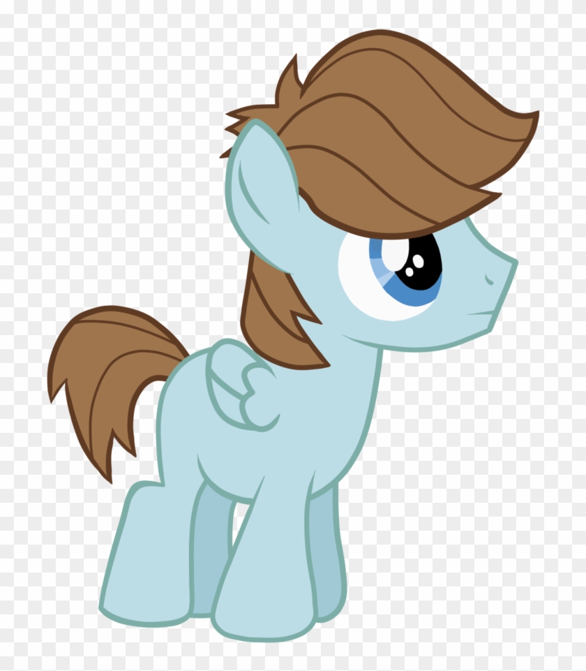 Theponyisatrue, Chip Mint, Colt, Pegasus, Pony, Rain - My Little Pony Pegasus Colts #631858