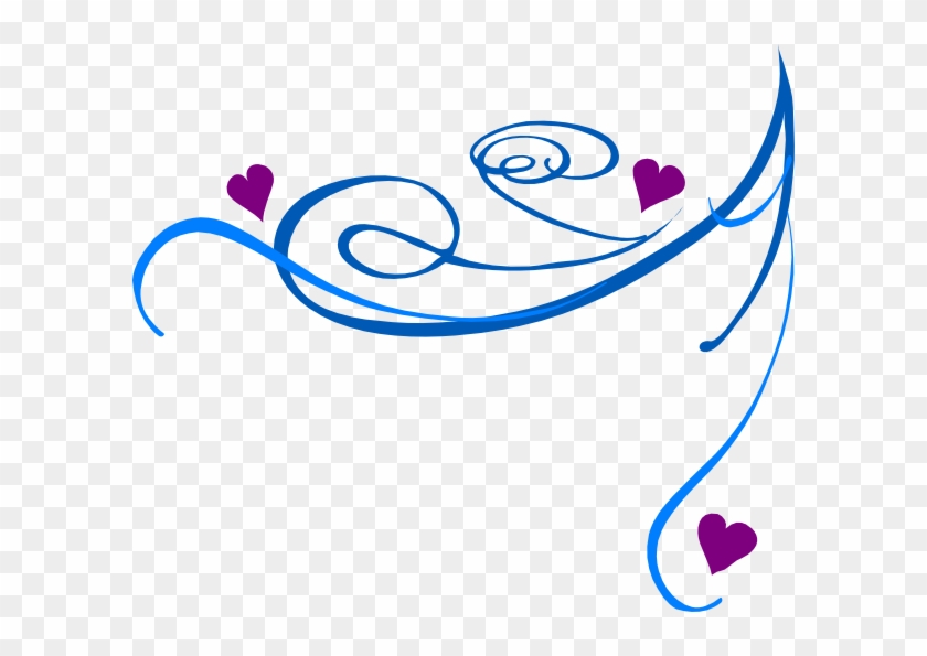 Blue And Purple Swirls #631973