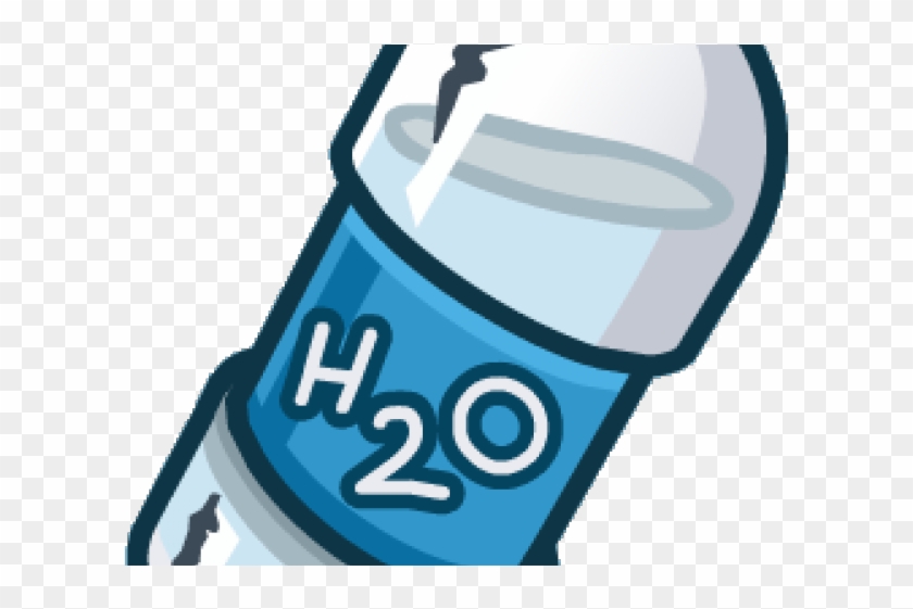 Water Bottle Clipart H20 - Water Bottle Clipart H20 #632119
