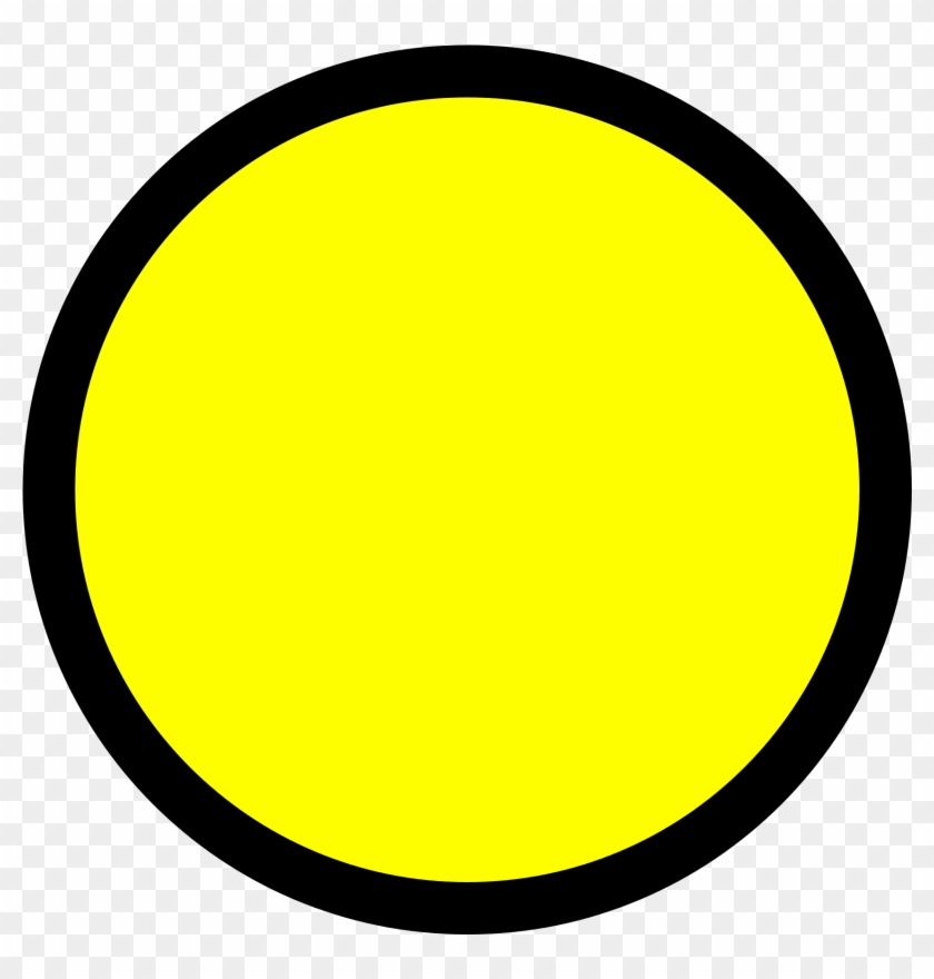 Yellow Circle Clipart - Charing Cross Tube Station #633433