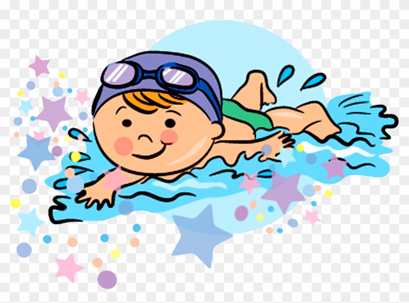 Swimming Drawing Clip Art - Swimming Drawing #112391