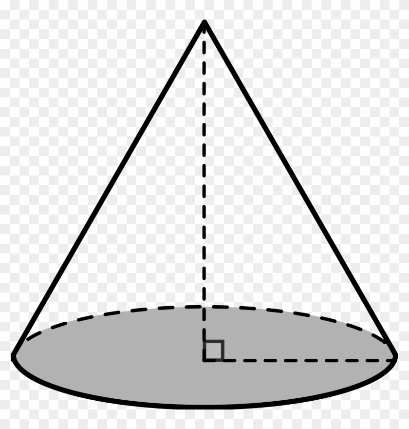 Cone Shape Clipart - صورة مخروط #112451