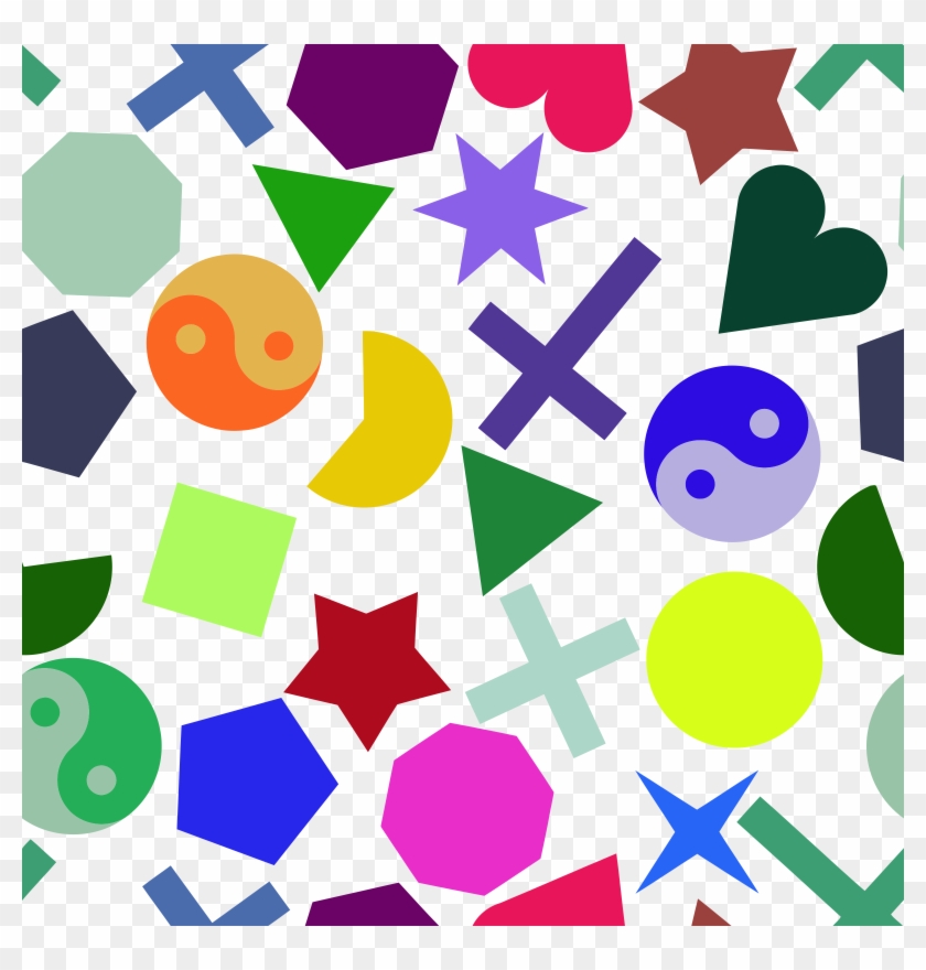 Shape Randomness Clip Art - Shape Randomness Clip Art #112477