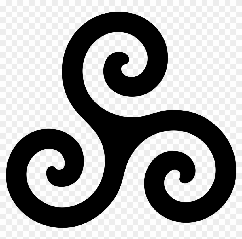 The Triskele - Celtic Symbols - Teen Wolf Triskele #112845