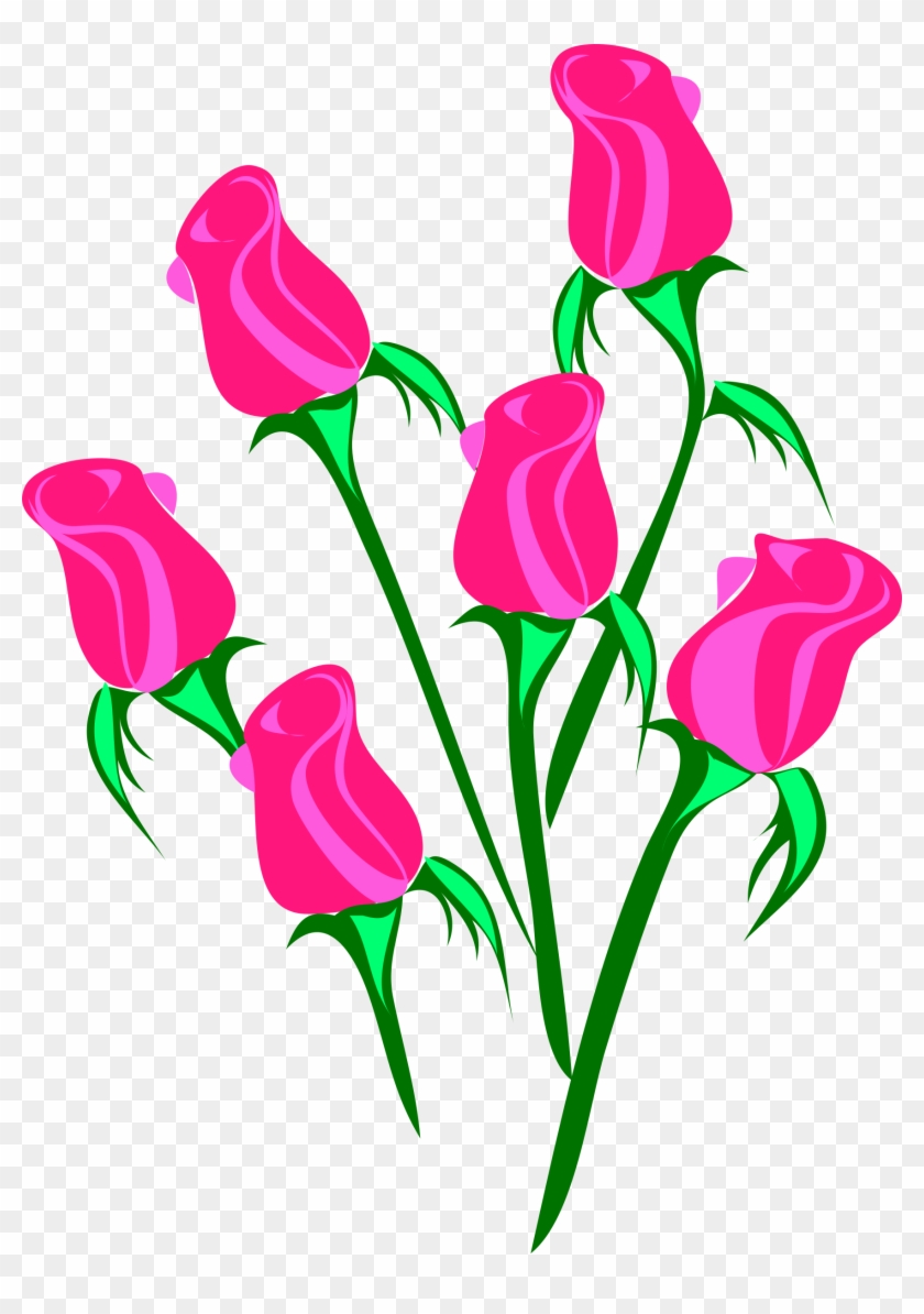 Clipart - Clip Art Rose Flowers #113041