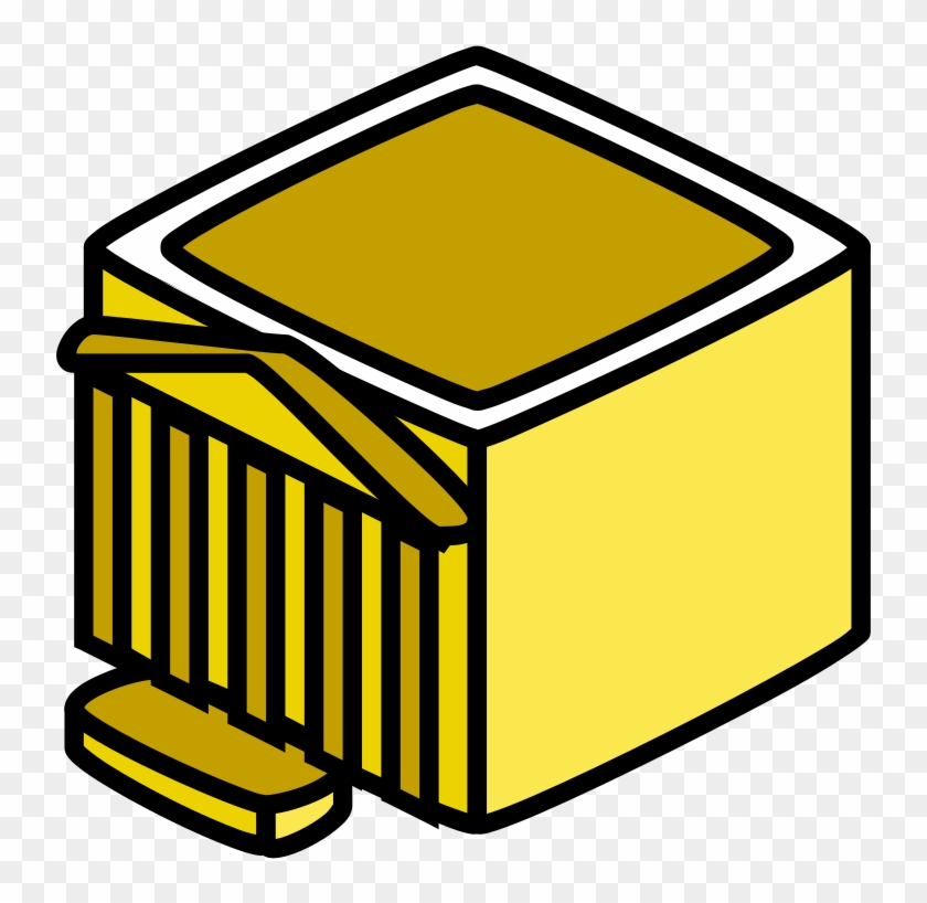 Hardware Building, City, Computer, Yellow, Square, - Administration Clipart #113442