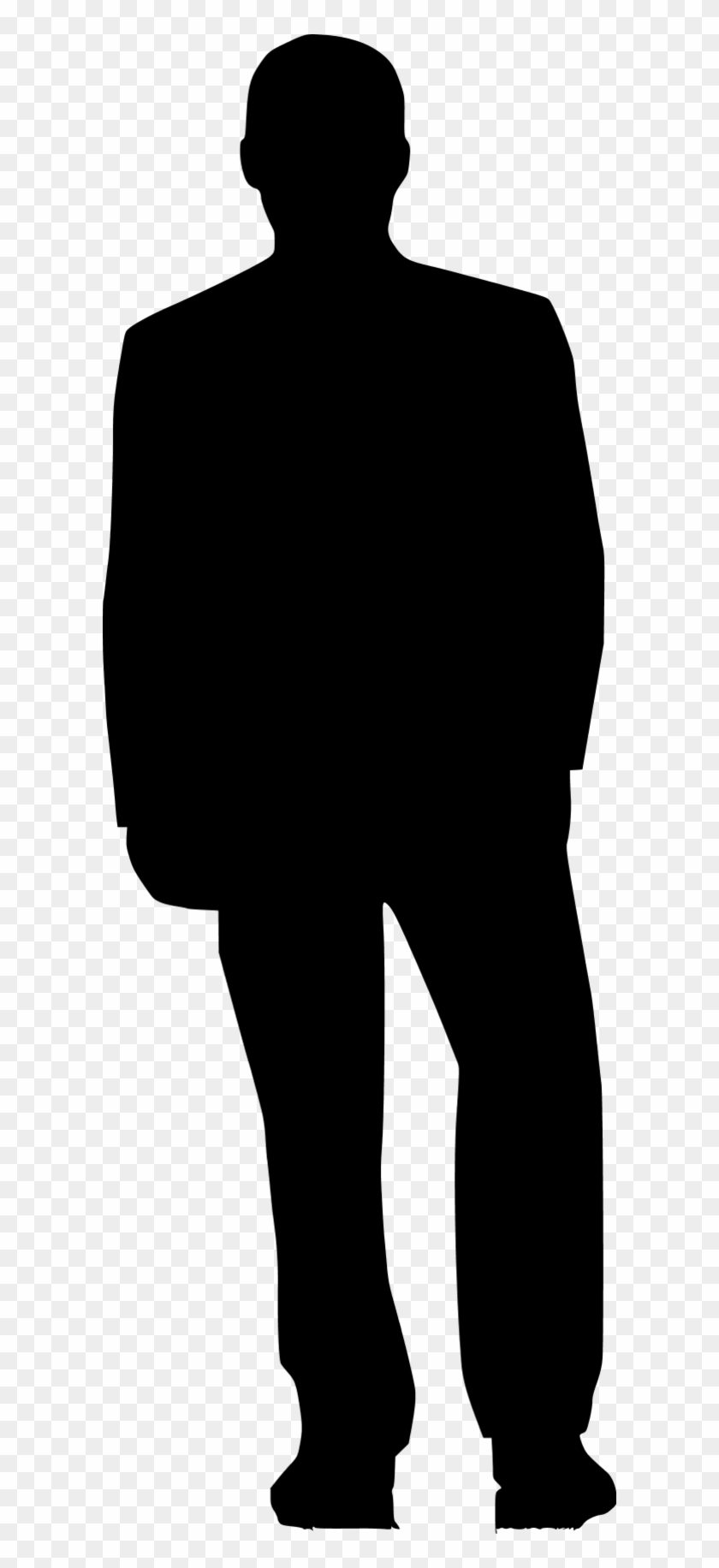 Person Back Silhouette Png #115513