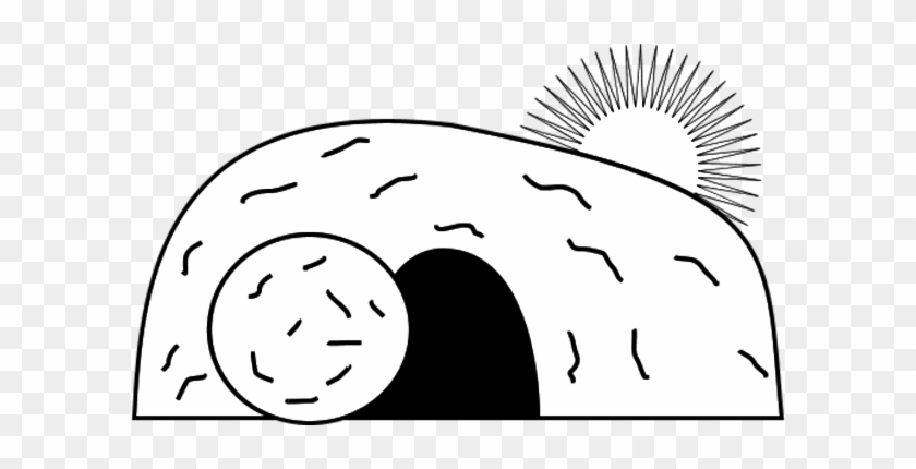 Empty Tomb Clip Art - Empty Tomb Of Jesus #115575