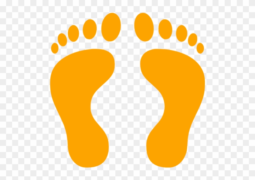 Human Footprint Clipart - Black Footprints #115724