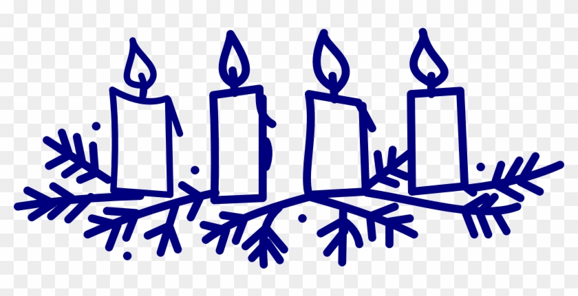 Clipart Advent Candles Rh Openclipart Org Advent Clip - Fourth Sunday Of Advent 2017 #116094
