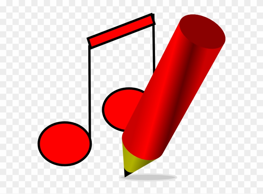 Writing Notes Clip Art At Clkercom Vector - Clip Art Write A Song #116482