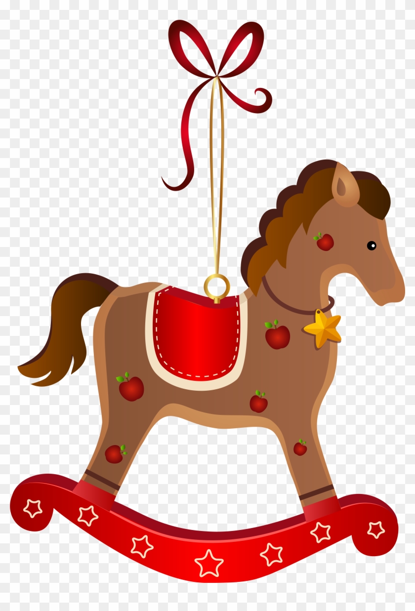 Rocking Horse Christmas Ornament Transparent - Rocking Horse Christmas Ornament #116821