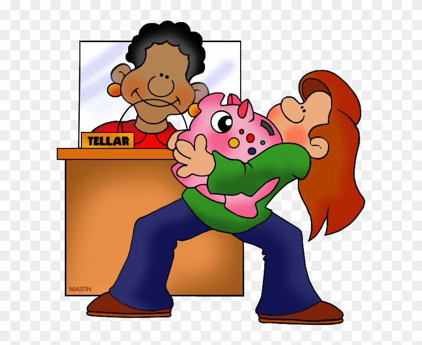 Bank - Phillip Martin Clipart Bank #116935