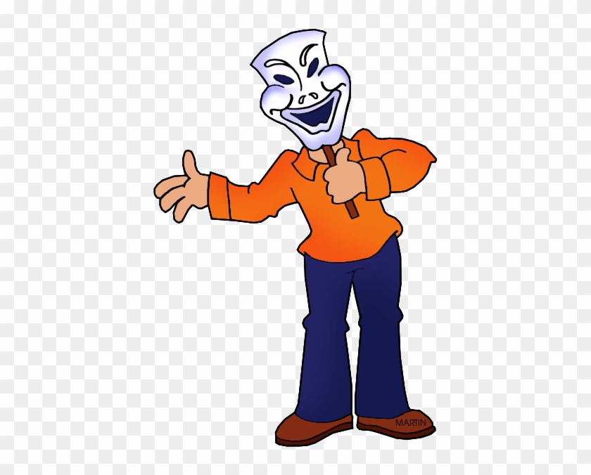 Thespian - Drama Clip Art #117540