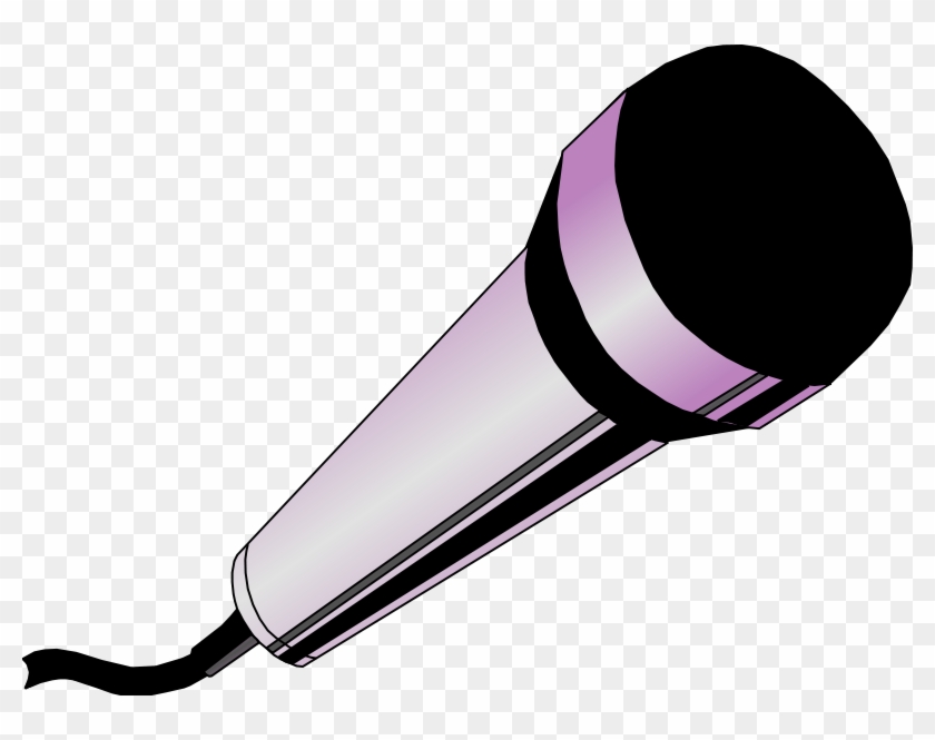 Microphone Clip Art Vector Clip Art Online Royalty - Pink Microphone Clip Art #117796