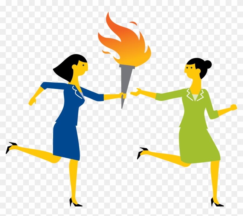 Passing The Torch Clipart - Passing The Torch Over #117845