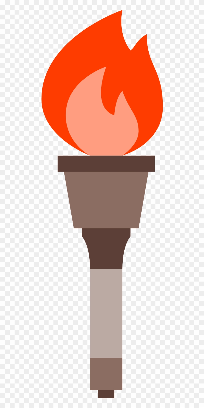 Torch Clipart Icon - Olympic Torch Png #117877