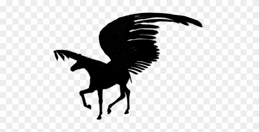 Jassysart Stocks 0 0 Jassy2012 Creations Silhouette - Pegasus Clipart Black #119637