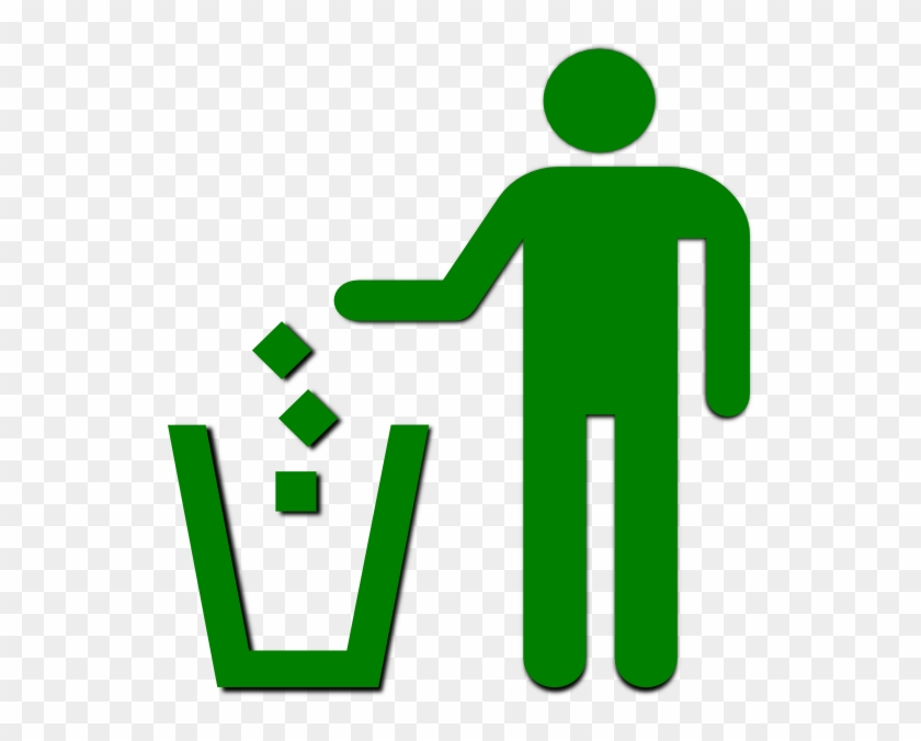 Pleasant Idea Trash Clipart Clip Art At Clker Com Vector - Clean As You Go #120528