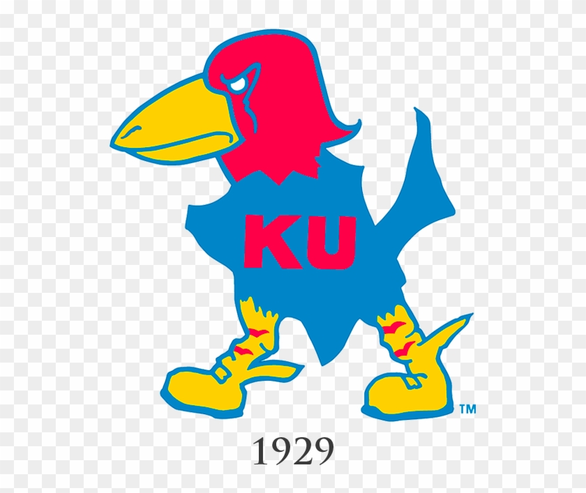 In Front Of Strong Hall Perches A Large Jayhawk, A - Evolution Of The Kansas Jayhawk #634205