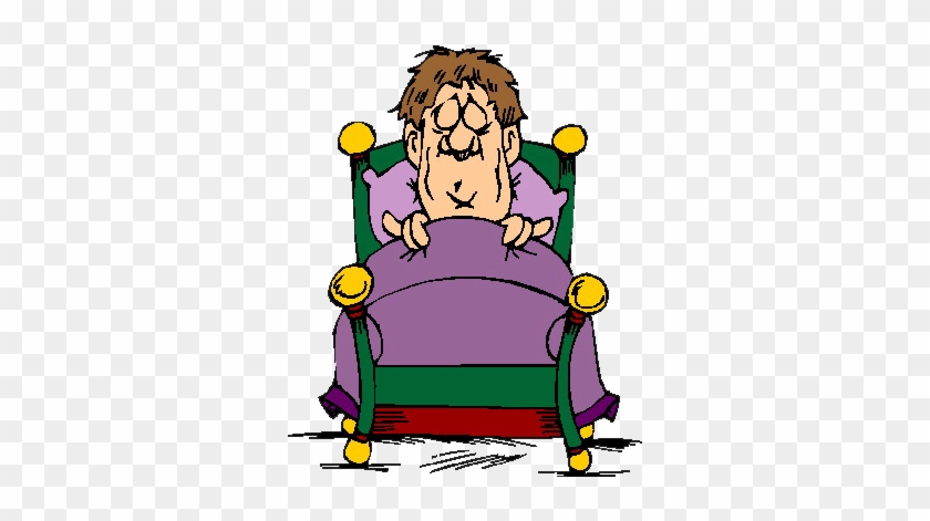 Old Lady Sleeping - Cartoon #634382