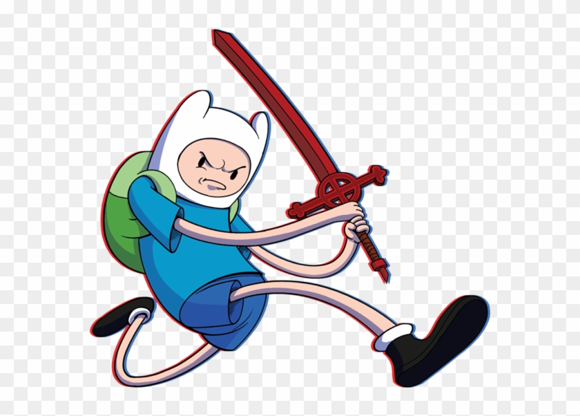 Finn The Human Clipart Sword - Finn The Human Battle #634594