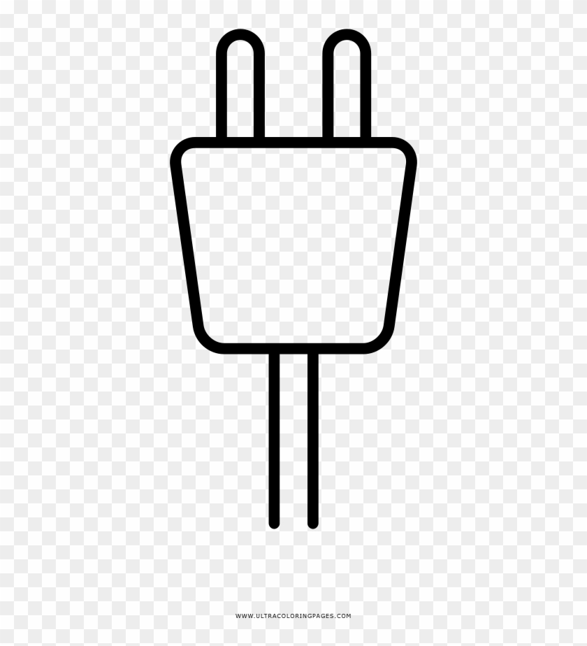 Plug Coloring Page Ultra Coloring Pages Bathtub Plug - Dibujo De Enchufe #634872