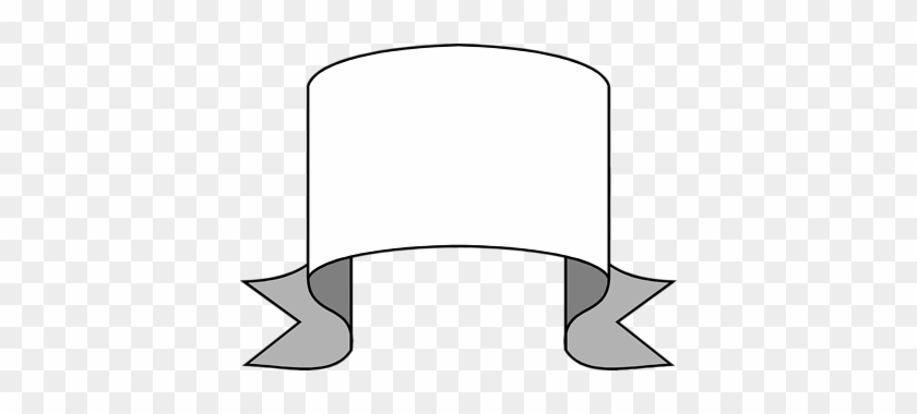 Awesome Scroll Clipart Free Blank Scroll Banner Png - Transparent Background Blank Banner Png #634996