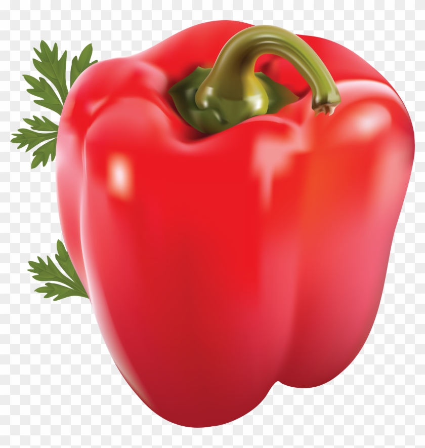   Red Pepper Clipart #635657