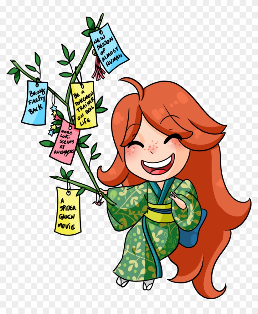 Happy Tanabata By Fufunha Happy Tanabata By Fufunha - Cartoon #635754