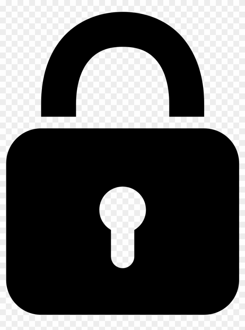 Od Login Password Svg Icon Free Download Of Lamp Clipart - Lock Icon Png Black #635840