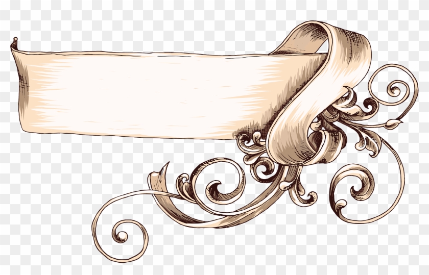 Tattys Thingies - Ornate Scroll Wall Decal - Vinyl Car Sticker - Uscolor002 #636723