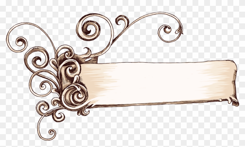 Tattys Thingies - Ornate Scroll Wall Decal - Vinyl Car Sticker - Uscolor003 #636733