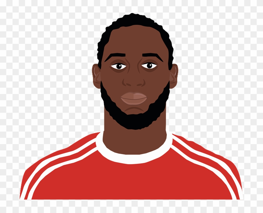 Cartoon Of Romelu Lukaku By Aaron Wallis - Romelu Lukaku #636848