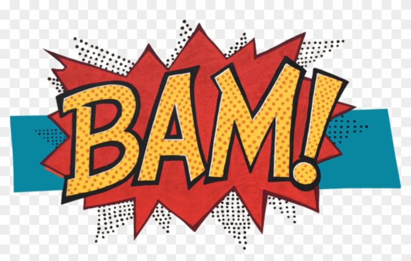 Breakfast Amp Bistro Comic Book Themed Restaurant In - Bam Comic Png #636889