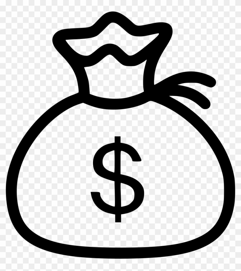 Money Bag Comments - Money Bag Icon Png #638156