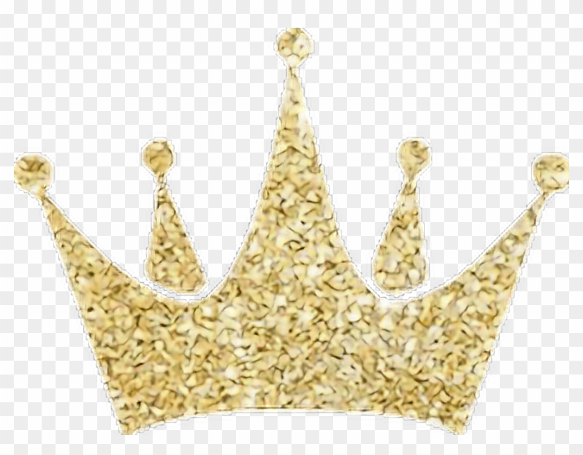 Tencent Qq Software De Computadora Avatar Macro - Glitter Gold Crown Png #638354