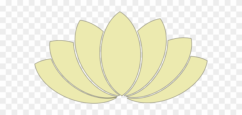 Cream Lotus Clipart Clip Art At Clker - Vehicle Mat #638462